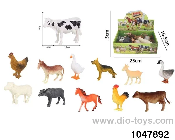 12pcs animal set