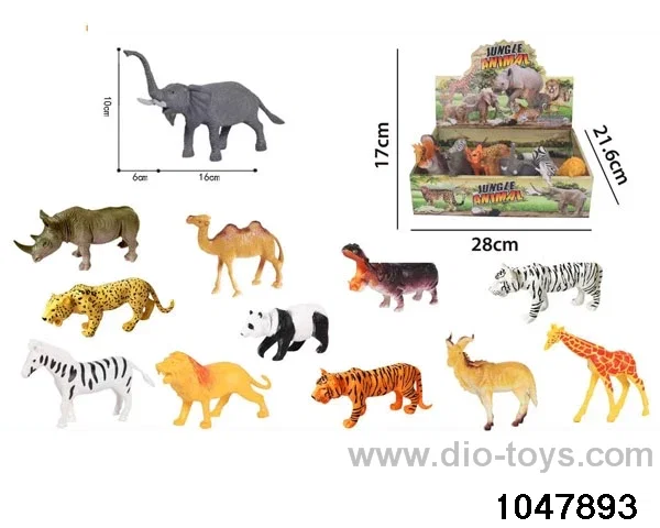 12pcs animal set