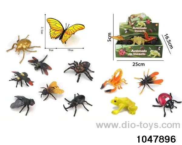 12pcs insects