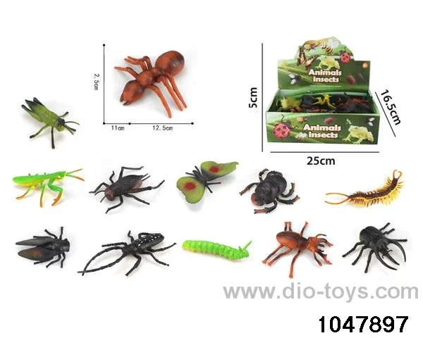 12pcs insects