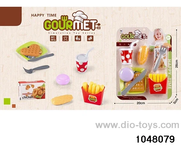 Delicious Burger Combination in Blister with insert