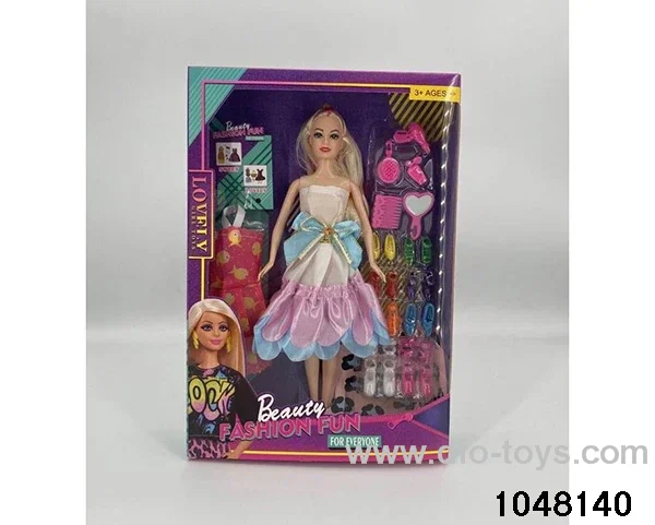 11.5 inch doll set in window box