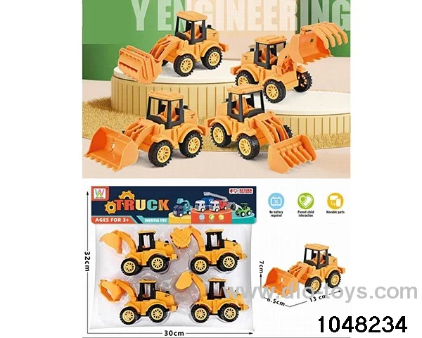 Urban construction team in PP bag with header