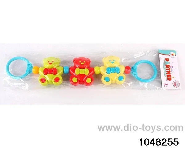 Baby bears with three hands in poly bag header