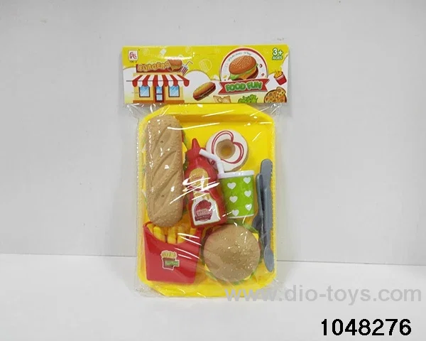 Assembled hamburger combination (24pcs) in poly bag header