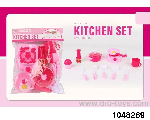 Dummy tableware in PP bag with header