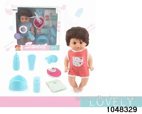12 inch doll set in window box