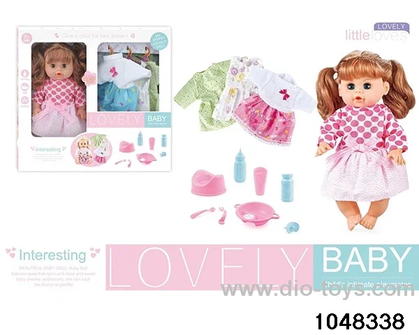 12 inch doll set in window box