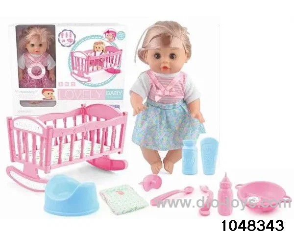 12 inch doll set in window box