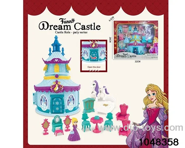 Castle in window box