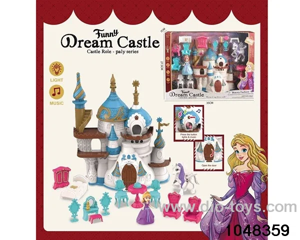 Light Music Castle in window box