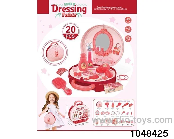 dress and groom oneself in paper card