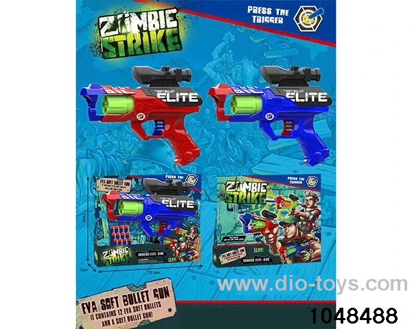 EVA soft projectile gun in display box