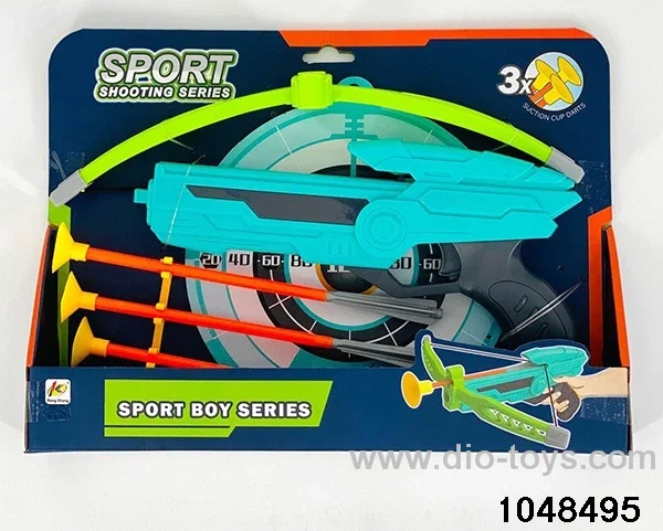Bow and arrow gun in display box