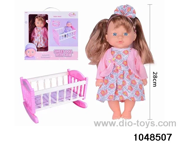 12 inch doll set in window box