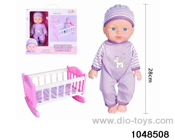 12 inch doll set in window box