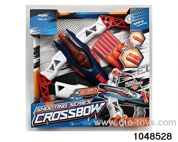 Soft slingshot crossbow (with music lighting) in display box