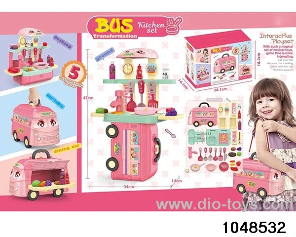 Five in One Tableware Bus (GCC) in color box
