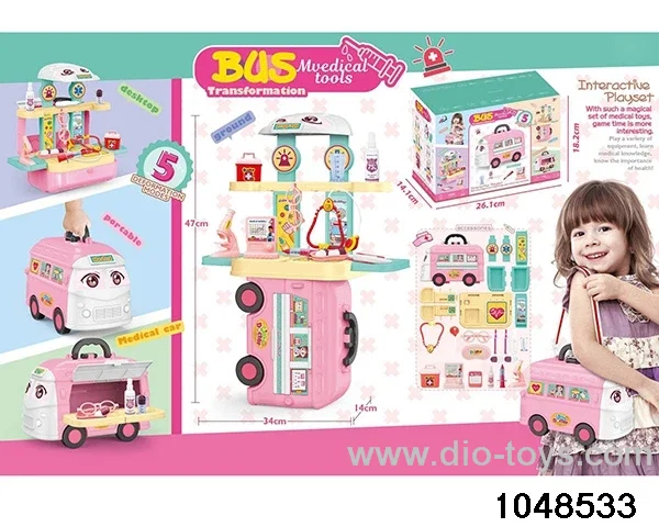 Five in one medical equipment female bus (GCC) in color box