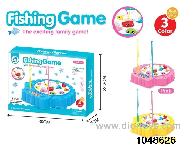 B/O fishing toys with music