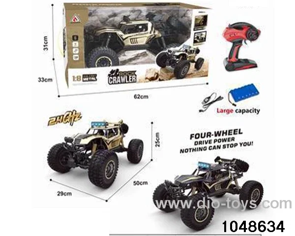 1:8 rc alloy climbing car/include battery