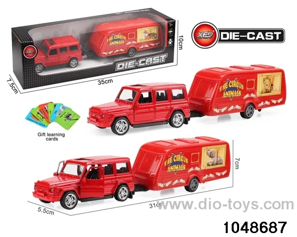 pull back alloy car
