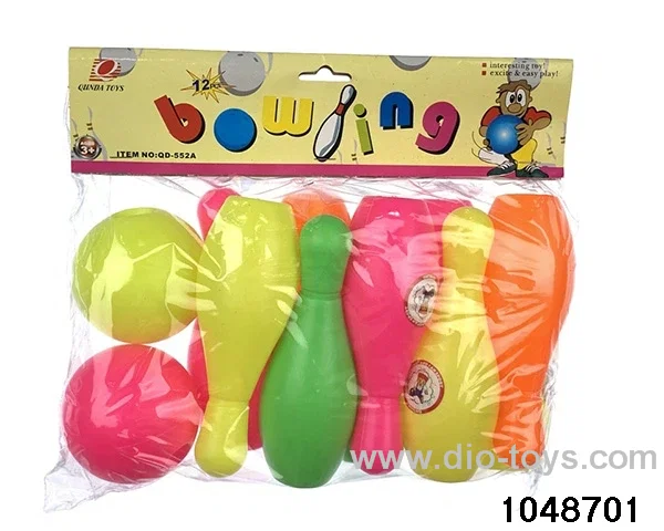 bowling ball in pvc bag
