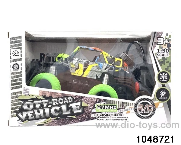 1:30 4ch RC car with light(electricity not included) in window box