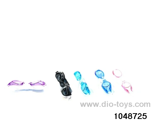 swimming goggles in color box