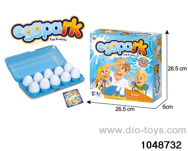 pressurised egg in color box