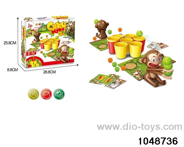 Monkey Shooting Game in color box