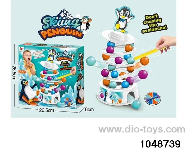 Penguin Ski Ball Game in color box