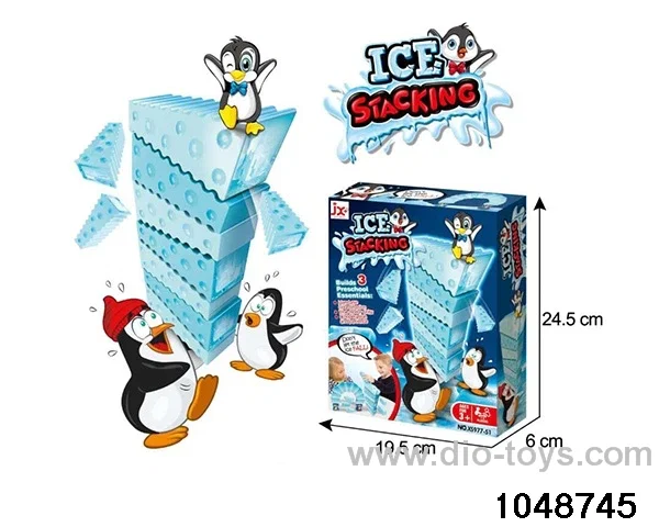 Stacking Ice Cubes game in color box