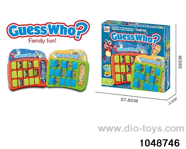 Guess Who Game in color box