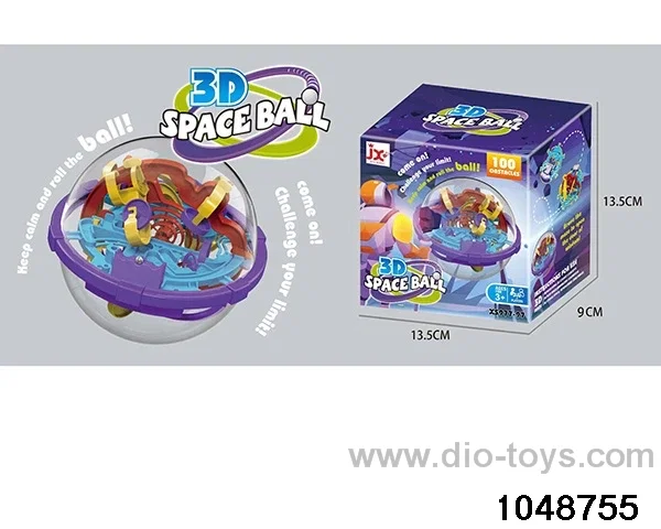 Space Maze Ball (100 levels) in color box
