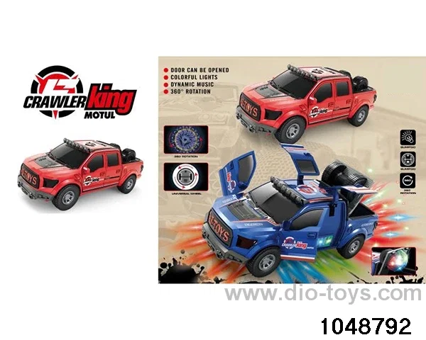 Electric Lighted Musical Car in color box