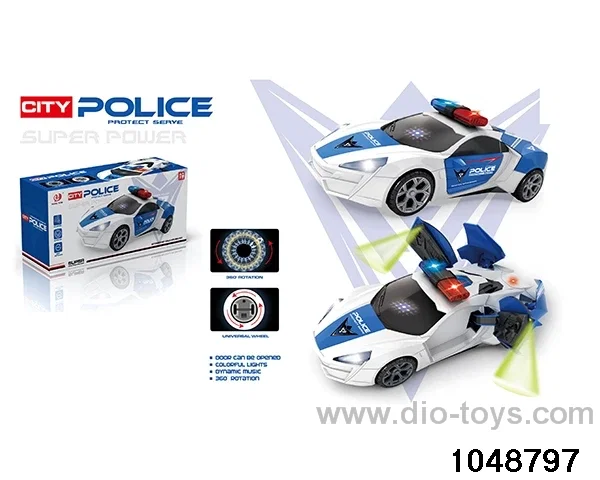 Electric Lighted Musical Car in color box