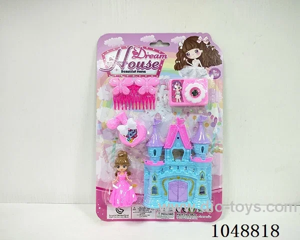 DIY castle with princess camera