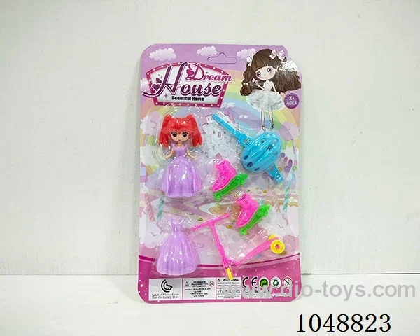 DIY princess with cart helmet
