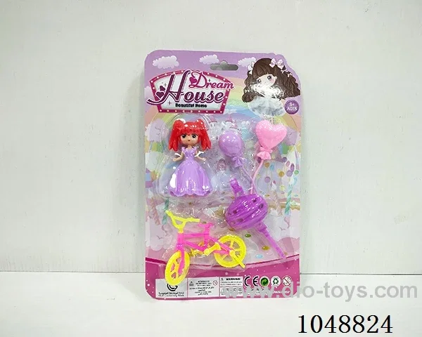 DIY princess with bicycle balloon