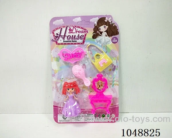 DIY princess with dressing bag