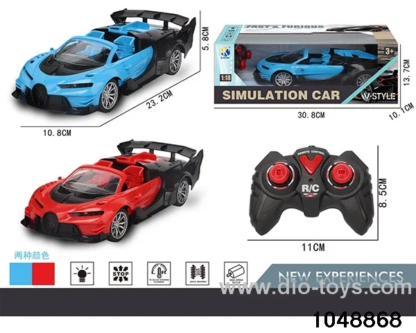 1:18 4ch RC car with light in window box