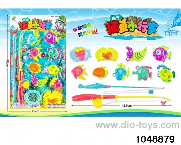 Double Rod Magnetic Fishing in Blister card