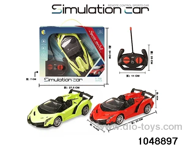 1:18 RC car（electricity not included）in window box