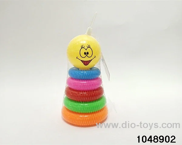 Smiley Jenga in Net bag