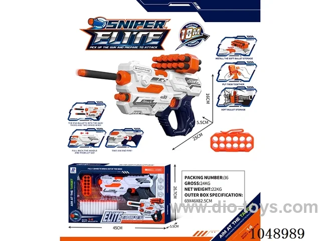 soft-bullet gun