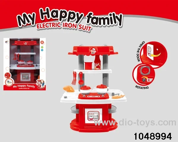 kitchen set with light