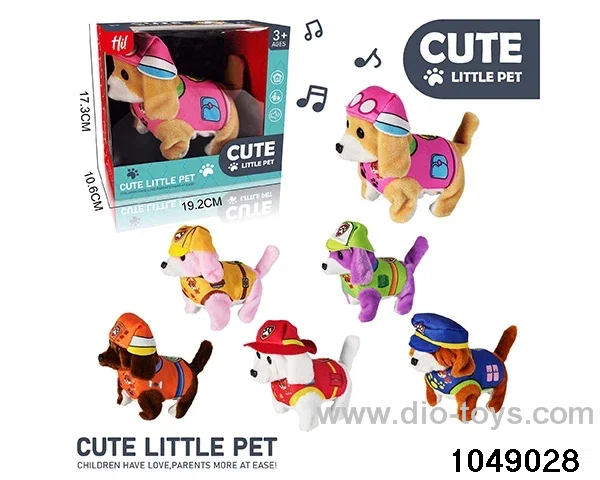 Electric Plush Toys in window box