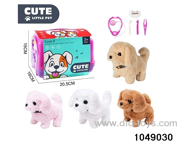 Electric Plush Toys in paper card