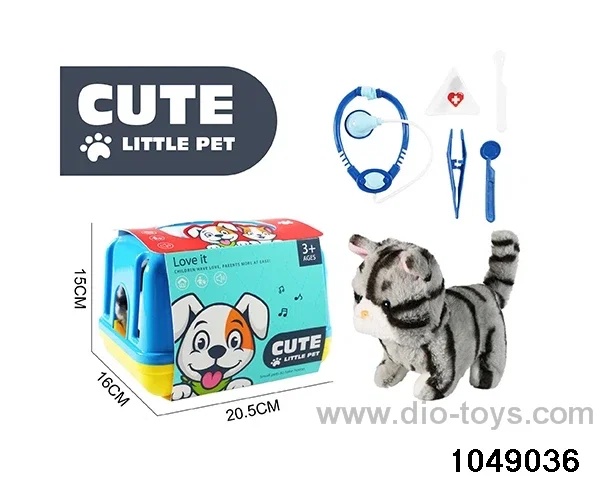 Electric Plush Toys in paper card